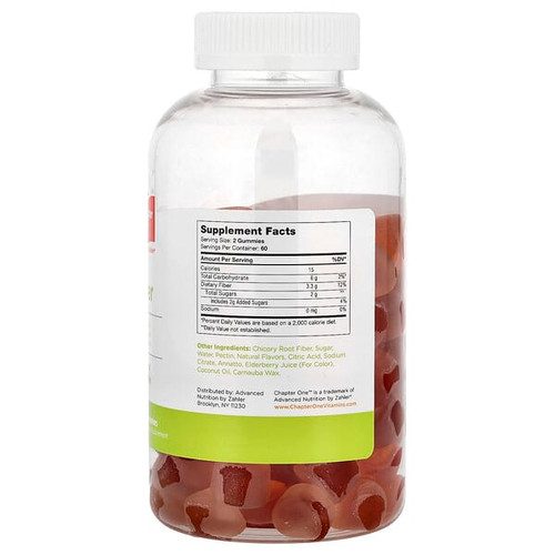 <img alt="Chapter One, Fiber Gummies, Flavored, 120 Gummies" title="Chapter One, Fiber Gummies, Flavored, 120 Gummies,848998041151"