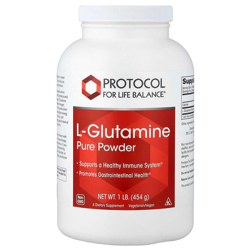 <img alt="Protocol for Life Balance, L-Glutamine Pure Powder, 1 lb (454 g)" title="Protocol for Life Balance, L-Glutamine Pure Powder, 1 lb (454 g),707359102217"