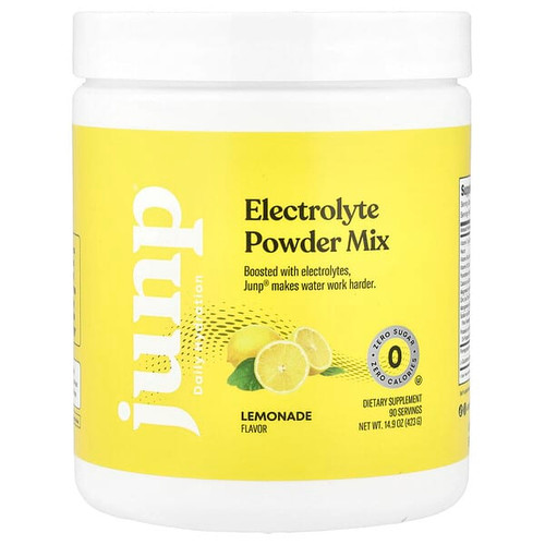 <img alt="JUNP Hydration, Electrolyte Powder Mix, Lemonade, 14.9 oz (423 g)" title="JUNP Hydration, Electrolyte Powder Mix, Lemonade, 14.9 oz (423 g),848998062255"