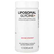 <img alt="Codeage, Liposomal Glycine+, 180 Vegetable Capsules (500 mg per Capsule)" title="Codeage, Liposomal Glycine+, 180 Vegetable Capsules (500 mg per Capsule),850068815364"