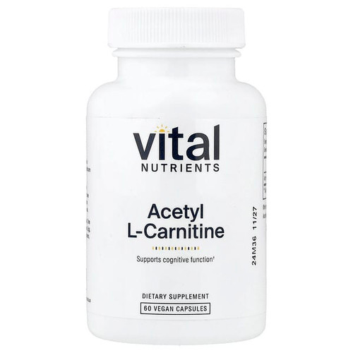 <img alt="Vital Nutrients, Acetyl L-Carnitine, 60 Vegan Capsules (500 mg per Capsule)" title="Vital Nutrients, Acetyl L-Carnitine, 60 Vegan Capsules (500 mg per Capsule),693465115114"