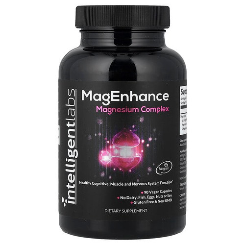 <img alt="Intelligent Labs, MagEnhance, Magnesium Complex, 90 Vegan Capsules" title="Intelligent Labs, MagEnhance, Magnesium Complex, 90 Vegan Capsules,5060742431505"