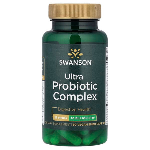 <img alt="Swanson Vitamins, Ultra Probiotic Complex, 60 Vegan Embo Caps AP" title="Swanson Vitamins, Ultra Probiotic Complex, 60 Vegan Embo Caps AP,087614190440"