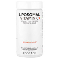 <img alt="Codeage, Liposomal Vitamin C+, 180 Vegetable Capsules" title="Codeage, Liposomal Vitamin C+, 180 Vegetable Capsules,853919008649"