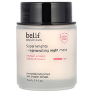 <img alt="belif, Super Knights, Regenerating Night Beauty Mask, 2.5 fl oz (75 ml)" title="belif, Super Knights, Regenerating Night Beauty Mask, 2.5 fl oz (75 ml),8801051248647"
