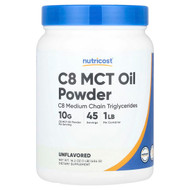 <img alt="Nutricost, C8 MCT Oil Powder, Unflavored, 1 lb (454 g)" title="Nutricost, C8 MCT Oil Powder, Unflavored, 1 lb (454 g),810014675534"