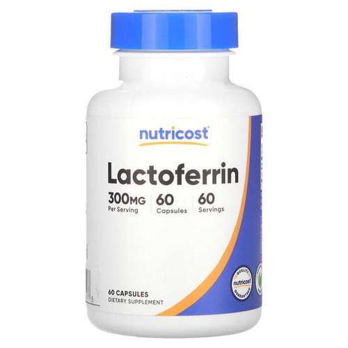 <img alt="Nutricost, Lactoferrin, 300 mg, 60 Capsules" title="Nutricost, Lactoferrin, 300 mg, 60 Capsules,810139571148"