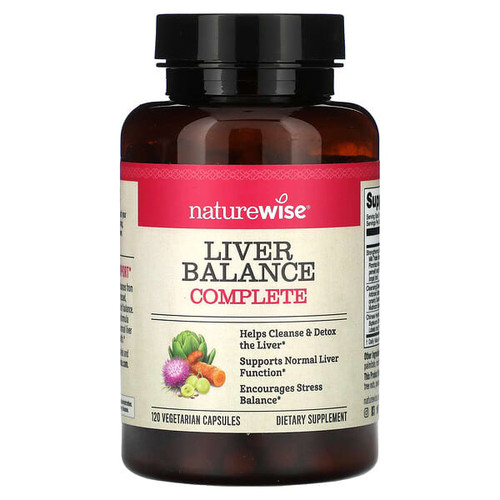 <img alt="NatureWise, Liver Balance Complete, 120 Vegetarian Capsules" title="NatureWise, Liver Balance Complete, 120 Vegetarian Capsules,858081006813"