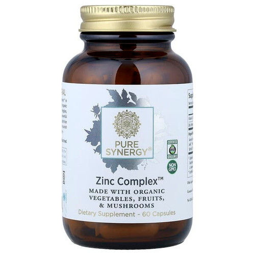 <img alt="Pure Synergy, Zinc Complex, 60 Capsules" title="Pure Synergy, Zinc Complex, 60 Capsules,852971004880"