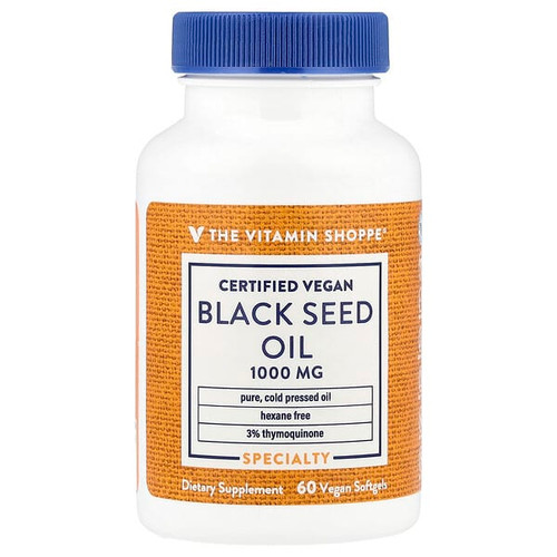 <img alt="The Vitamin Shoppe, Black Seed Oil, 1,000 mg, 60 Vegan Softgels" title="The Vitamin Shoppe, Black Seed Oil, 1,000 mg, 60 Vegan Softgels,766536002993"