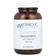 <img alt="Metabolic Maintenance, Resveratrol with Piperine, 200 mg, 60 Capsules" title="Metabolic Maintenance, Resveratrol with Piperine, 200 mg, 60 Capsules,838287003144"