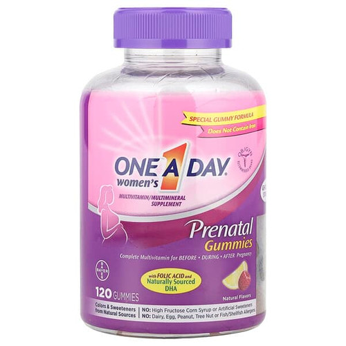 <img alt="One-A-Day, Womens Prenatal Gummies with Folic Acid and DHA, 120 Gummies" title="One-A-Day, Womens Prenatal Gummies with Folic Acid and DHA, 120 Gummies,016500568711"