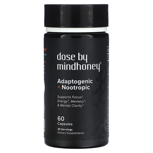 <img alt="Mindhoney, Dose, Adaptogenic Nootropic, 60 Capsules" title="Mindhoney, Dose, Adaptogenic Nootropic, 60 Capsules,860005809905"