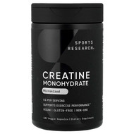 <img alt="Sports Research, Creatine Monohydrate, Micronized, 120 Veggie Capsules (1.25 g per Capsule)" title="Sports Research, Creatine Monohydrate, Micronized, 120 Veggie Capsules (1.25 g per Capsule),023249093411"