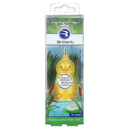 <img alt="Baby Buddy, Brilliant, Kids Sonic Toothbrush, 3+ Years, Duck, 1 Sonic Toothbrush" title="Baby Buddy, Brilliant, Kids Sonic Toothbrush, 3+ Years, Duck, 1 Sonic Toothbrush,072076010214"