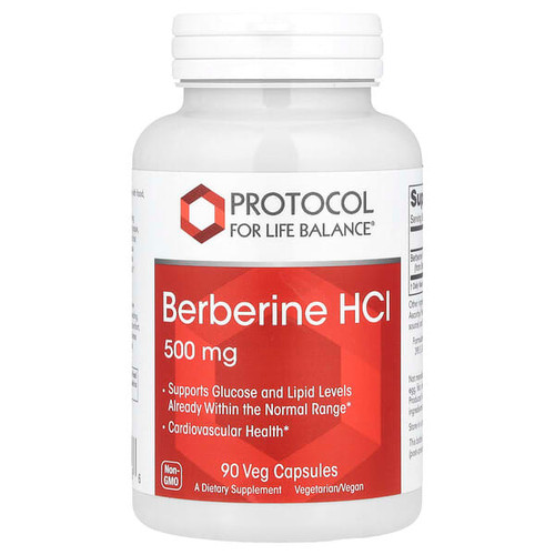<img alt="Protocol for Life Balance, Berberine HCl, 500 mg, 90 Veg Capsules" title="Protocol for Life Balance, Berberine HCl, 500 mg, 90 Veg Capsules,707359114166"
