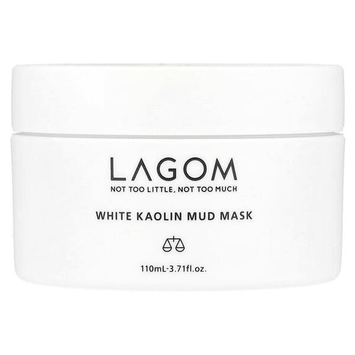 <img alt="LAGOM, White Kaolin Mud Beauty Mask, 3.71 fl oz (110 ml)" title="LAGOM, White Kaolin Mud Beauty Mask, 3.71 fl oz (110 ml),8809450982179"