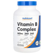 <img alt="Nutricost, Vitamin B Complex, 462 mg, 240 Capsules" title="Nutricost, Vitamin B Complex, 462 mg, 240 Capsules,810014679532"