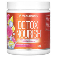 <img alt="Vitauthority, Detox Nourish, Pink Lemonade, 10.9 oz (310 g)" title="Vitauthority, Detox Nourish, Pink Lemonade, 10.9 oz (310 g),856360008466"
