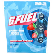 <img alt="G FUEL, Hydration + Focus, Electrolyte Drink Mix with Cognizin, Strawberry Splash, 20 Stick Packs, 0.21 oz (6 g) Each" title="G FUEL, Hydration + Focus, Electrolyte Drink Mix with Cognizin, Strawberry Splash, 20 Stick Packs, 0.21 oz (6 g) Each,810124604431"