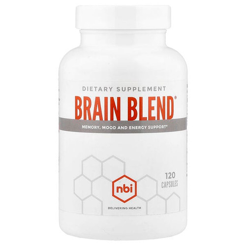 <img alt="NBI, Brain Blend, 120 Capsules" title="NBI, Brain Blend, 120 Capsules,787790858799"