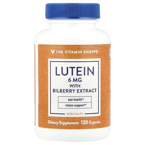 <img alt="The Vitamin Shoppe, Lutein With Bilberry Extract, 120 Capsules" title="The Vitamin Shoppe, Lutein With Bilberry Extract, 120 Capsules,766536029709"