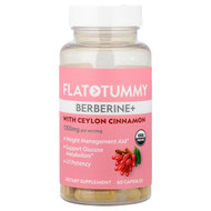 <img alt="Flat Tummy, Berberine+ With Ceylon Cinnamon, 60 Capsules" title="Flat Tummy, Berberine+ With Ceylon Cinnamon, 60 Capsules,811909034948"