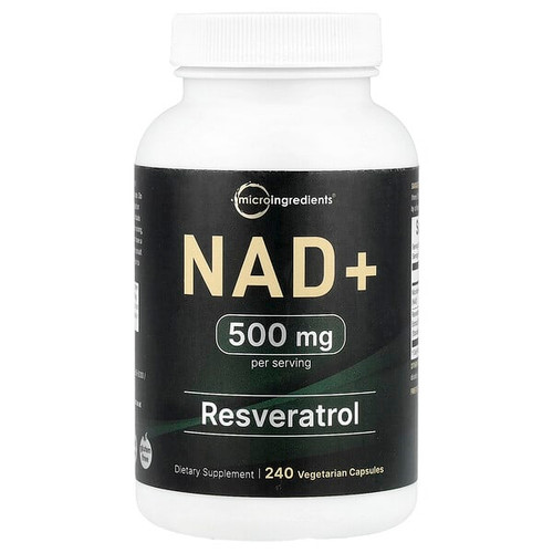 <img alt="Micro Ingredients, NAD+, 240 Vegetarian Capsules" title="Micro Ingredients, NAD+, 240 Vegetarian Capsules,850069023546"