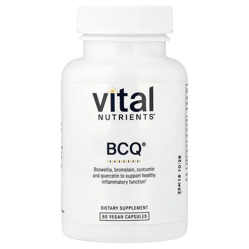 <img alt="Vital Nutrients, BCQ, 60 Vegan Capsules" title="Vital Nutrients, BCQ, 60 Vegan Capsules,693465202111"