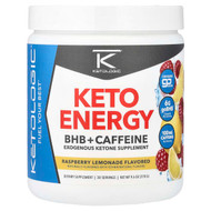 <img alt="KetoLogic, Keto Energy, BHB + Caffeine, Raspberry Lemonade, 9.6 oz (270 g)" title="KetoLogic, Keto Energy, BHB + Caffeine, Raspberry Lemonade, 9.6 oz (270 g),856923007479"