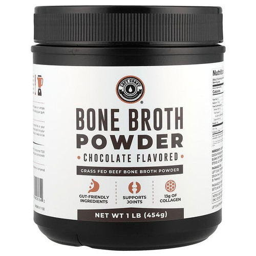 <img alt="Left Coast Performance, Bone Broth Powder, Chocolate, 1 lb (454 g)" title="Left Coast Performance, Bone Broth Powder, Chocolate, 1 lb (454 g),019962813542"