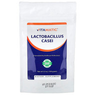 <img alt="Vitamatic, Lactobacillus Casei, 3.5 oz (100 g)" title="Vitamatic, Lactobacillus Casei, 3.5 oz (100 g),810078474647"