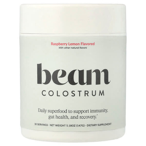 <img alt="Beam, Colostrum, Raspberry Lemon, 5.18 oz (147 g)" title="Beam, Colostrum, Raspberry Lemon, 5.18 oz (147 g),850063763608"