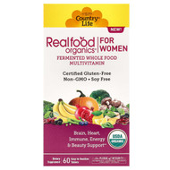 <img alt="Country Life, Realfood Organics, Multivitamin For Women, 60 Easy-to-Swallow Tablets" title="Country Life, Realfood Organics, Multivitamin For Women, 60 Easy-to-Swallow Tablets,015794091271"