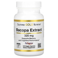 <img alt="California Gold Nutrition, Bacopa Extract, 320 mg, 120 Veggie Capsules" title="California Gold Nutrition, Bacopa Extract, 320 mg, 120 Veggie Capsules,898220020638"