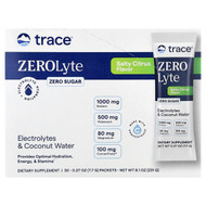 <img alt="Trace, ZEROLyte, Electrolytes & Coconut Water, Salty Citrus, 30 Packets, 0.27 oz (7.7 g) Each" title="Trace, ZEROLyte, Electrolytes & Coconut Water, Salty Citrus, 30 Packets, 0.27 oz (7.7 g) Each,878941007842"