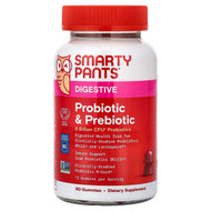 <img alt="SmartyPants, Digestive, Probiotic & Prebiotic Gummies, Grape, 60 Gummies" title="SmartyPants, Digestive, Probiotic & Prebiotic Gummies, Grape, 60 Gummies,817053024309"