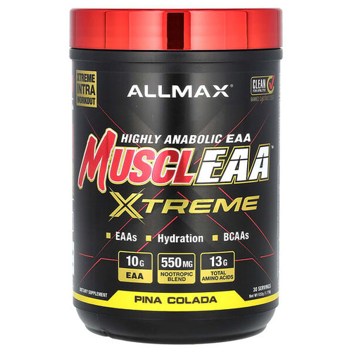 <img alt="ALLMAX, MUSCLEAA Xtreme, Pina Colada, 1.17 lb (532 g)" title="ALLMAX, MUSCLEAA Xtreme, Pina Colada, 1.17 lb (532 g),665553230030"