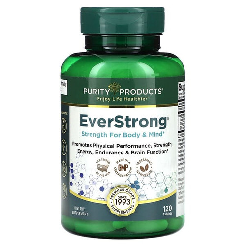<img alt="Purity Products, EverStrong, 120 Tablets" title="Purity Products, EverStrong, 120 Tablets,040232482892"