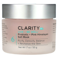 <img alt="ClarityRx, Live + Be Well, Probiotic + Pink Himalayan Salt Mask , 1.7 oz (50 g)" title="ClarityRx, Live + Be Well, Probiotic + Pink Himalayan Salt Mask , 1.7 oz (50 g),854566004831"