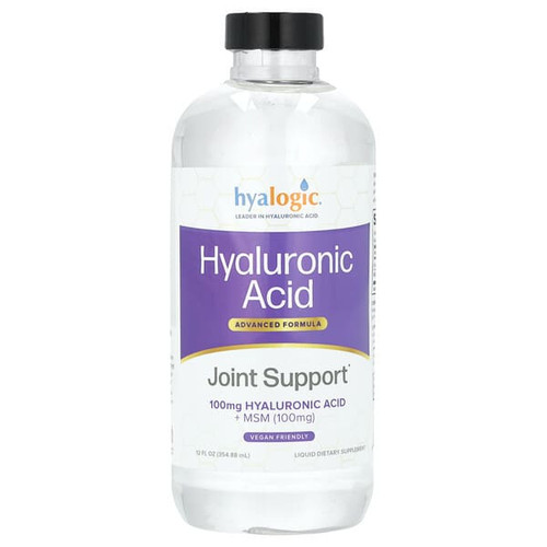 <img alt="Hyalogic, Hyaluronic Acid, Advanced Formula, Joint Support, 12 fl oz (354.88 ml)" title="Hyalogic, Hyaluronic Acid, Advanced Formula, Joint Support, 12 fl oz (354.88 ml),856682008458"