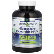 <img alt="Amazing Nutrition, Glucosamine Chondroitin & MSM, 240 Capsules" title="Amazing Nutrition, Glucosamine Chondroitin & MSM, 240 Capsules,810180023788"