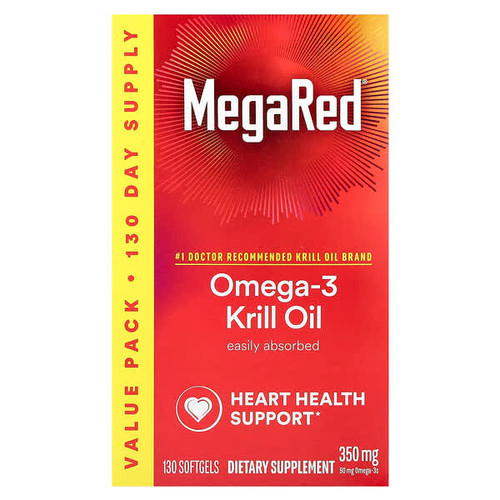 <img alt="Schiff, MegaRed, Omega-3 Krill Oil, Vanilla, 350 mg, 130 Softgels" title="Schiff, MegaRed, Omega-3 Krill Oil, Vanilla, 350 mg, 130 Softgels,020525951267"