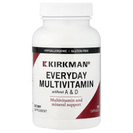 <img alt="Kirkman Labs, Everyday Multivitamin without A & D, 180 Capsules" title="Kirkman Labs, Everyday Multivitamin without A & D, 180 Capsules,812325025190"