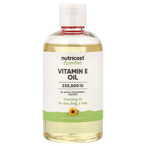 <img alt="Nutricost, Essentials, Vitamin E Oil, 8 fl oz (240 ml)" title="Nutricost, Essentials, Vitamin E Oil, 8 fl oz (240 ml),810014678993"