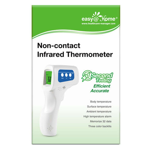<img alt="Easy@Home, Non-Contact Infrared Thermometer, 1 Thermometer" title="Easy@Home, Non-Contact Infrared Thermometer, 1 Thermometer,810038630809"