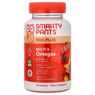 <img alt="SmartyPants, Kids Plus, Multi & Omegas Gummies, Lemon, Orange, and Strawberry Banana, 80 Gummies" title="SmartyPants, Kids Plus, Multi & Omegas Gummies, Lemon, Orange, and Strawberry Banana, 80 Gummies,817053024248"