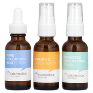 <img alt="Cosmedica Skincare, Essential Trio Kit, 3 Piece Kit" title="Cosmedica Skincare, Essential Trio Kit, 3 Piece Kit,736631276735"