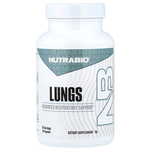 <img alt="NutraBio, Lungs, 90 Capsules" title="NutraBio, Lungs, 90 Capsules,649908213466"