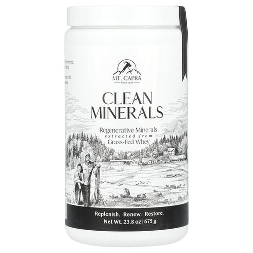 <img alt="Mt. Capra, Clean Minerals, 23.8 oz (675 g)" title="Mt. Capra, Clean Minerals, 23.8 oz (675 g),633924720664"